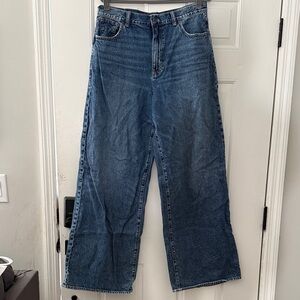 Madewell Tall Super Wide-Leg Denim Jeans 31T